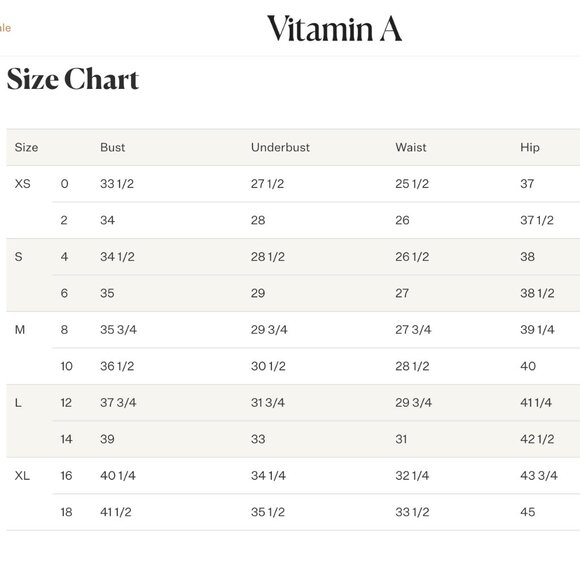 Vitamin A Mila top + Luciana full bottom (size S) NWT - Picture 9 of 9